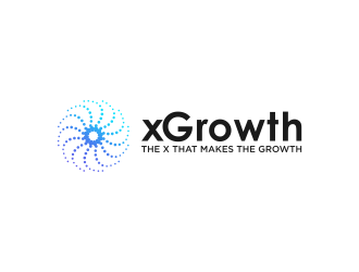 xGrowth logo design by pel4ngi