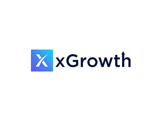 xGrowth logo design by ndaru
