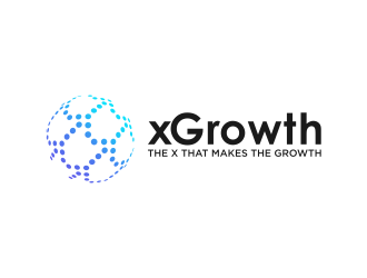 xGrowth logo design by pel4ngi