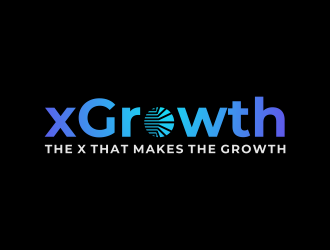 xGrowth logo design by GassPoll