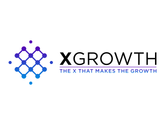 xGrowth logo design by Galfine