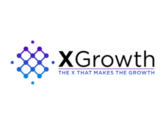 xGrowth logo design by Galfine