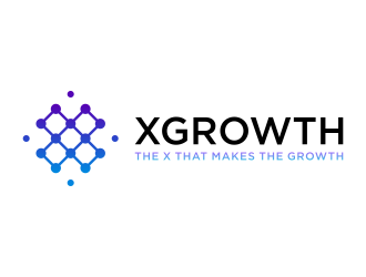 xGrowth logo design by Galfine