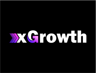 xGrowth logo design by up2date