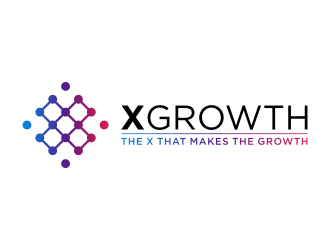 xGrowth logo design by Galfine