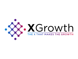 xGrowth logo design by Galfine
