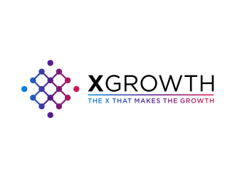 xGrowth logo design by Galfine