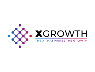 xGrowth logo design by Galfine