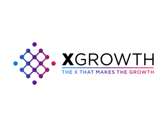 xGrowth logo design by Galfine