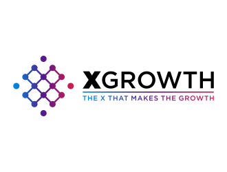 xGrowth logo design by Galfine