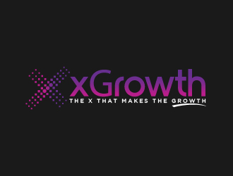 xGrowth logo design by Farencia