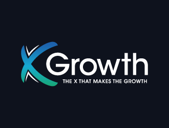 xGrowth logo design by akilis13