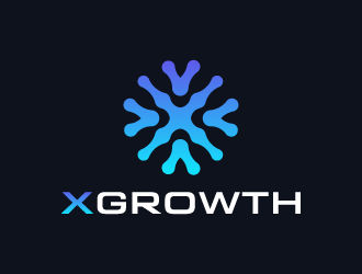xGrowth logo design by akilis13