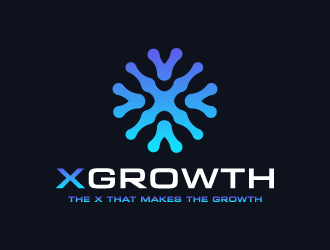 xGrowth logo design by akilis13