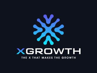 xGrowth logo design by akilis13