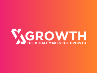 xGrowth logo design by roulez