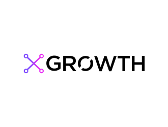 xGrowth logo design by bomie