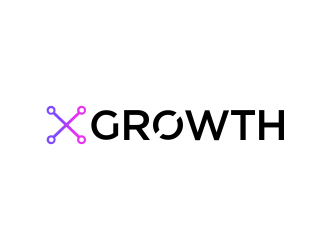 xGrowth logo design by bomie
