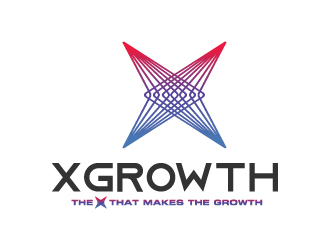 xGrowth logo design by GETT