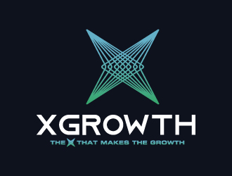 xGrowth logo design by GETT
