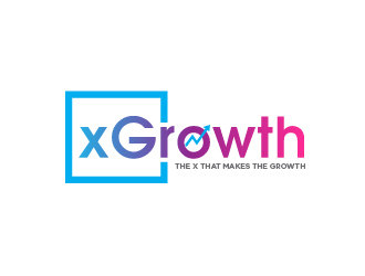 xGrowth logo design by my!dea