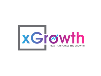 xGrowth logo design by my!dea