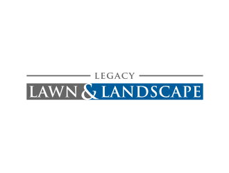 Legacy Lawn & Landscape logo design by Inaya