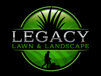 Legacy Lawn & Landscape logo design by akilis13