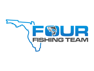Florida Four Fishing Team logo design by Purwoko21