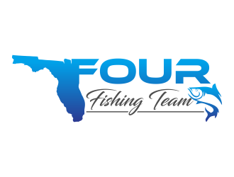 Florida Four Fishing Team logo design by Purwoko21