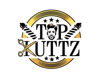 TOP KUTTZ logo design by Foxcody