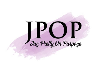 JPOP Jus Pretty On Purpose  logo design by aryamaity