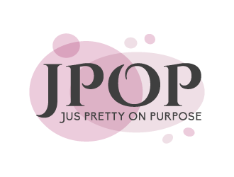 JPOP Jus Pretty On Purpose  logo design by akilis13