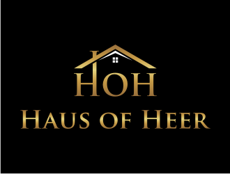 Haus of Heer also known as HOH (short form) logo design by puthreeone