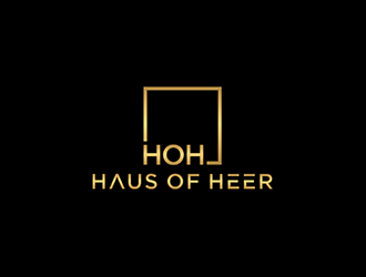 Haus of Heer also known as HOH (short form) logo design by ndaru