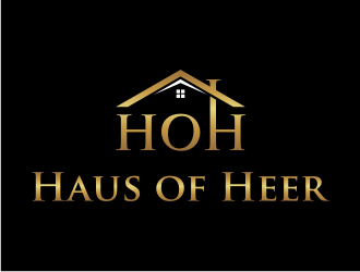 Haus of Heer also known as HOH (short form) logo design by puthreeone