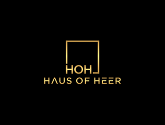 Haus of Heer also known as HOH (short form) logo design by ndaru
