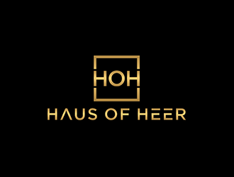 Haus of Heer also known as HOH (short form) logo design by ndaru