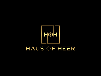 Haus of Heer also known as HOH (short form) logo design by ndaru
