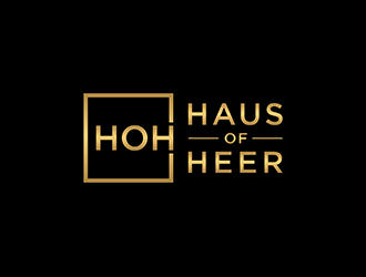 Haus of Heer also known as HOH (short form) logo design by ndaru