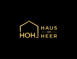 Haus of Heer also known as HOH (short form) logo design by ndaru