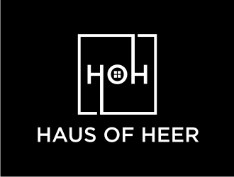 Haus of Heer also known as HOH (short form) logo design by tejo