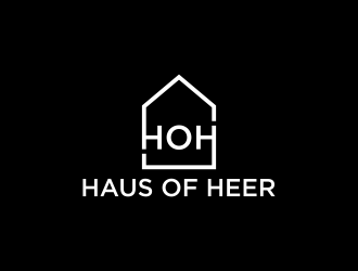 Haus of Heer also known as HOH (short form) logo design by Avro