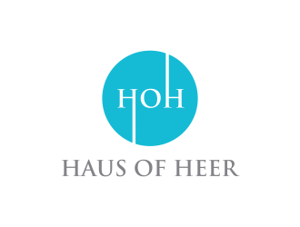 Haus of Heer also known as HOH (short form) logo design by GassPoll