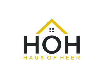 Haus of Heer also known as HOH (short form) logo design by GassPoll