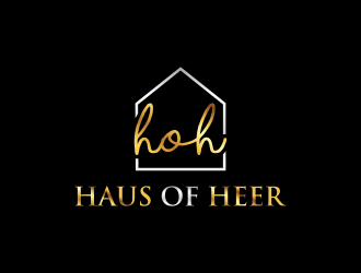 Haus of Heer also known as HOH (short form) logo design by RIANW