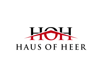 Haus of Heer also known as HOH (short form) logo design by GassPoll