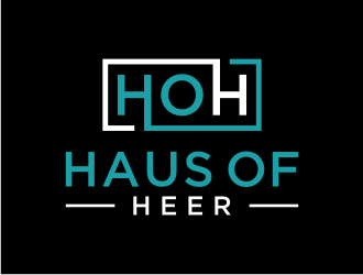 Haus of Heer also known as HOH (short form) logo design by Zhafir