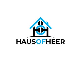 Haus of Heer also known as HOH (short form) logo design by zinnia