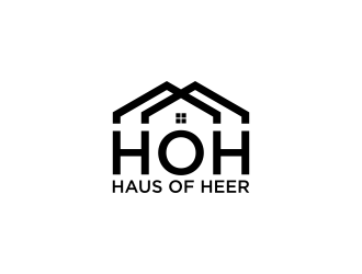 Haus of Heer also known as HOH (short form) logo design by .::ngamaz::.